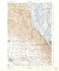 Hillsboro 1918 topographic map thumbnail
