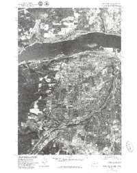 Hood River NE 1975 topographic map thumbnail