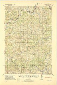 Keasey 1941 topographic map thumbnail