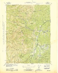 Kerby topographic map thumbnail