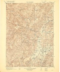 Kerby 1918 topographic map thumbnail