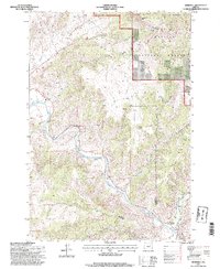 Kimberly 1995 topographic map thumbnail