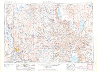 Klamath Falls 1958 topographic map preview