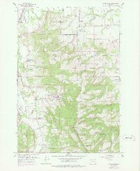 Laurelwood 1956 topographic map thumbnail