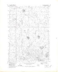 Plot Butte 1981 topographic map thumbnail