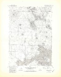 Sixteen Butte 1982 topographic map preview