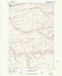 Stanfield SE 1962 topographic map preview