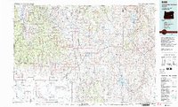 Stinkingwater Mountains 1978 topographic map thumbnail