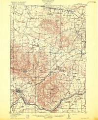 Tualatin 1916 topographic map thumbnail