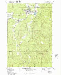 Vernonia 1979 topographic map preview