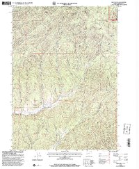 White Rock 1998 topographic map thumbnail