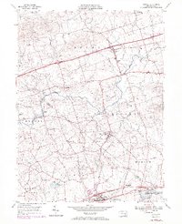 Bethel 1955 topographic map thumbnail
