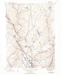 East Stroudsburg 1944 topographic map thumbnail