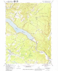 Rondout Reservoir 1969 topographic map preview