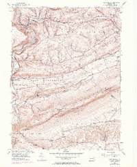 New Ringgold 1956 topographic map preview