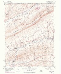 New Tripoli 1956 topographic map thumbnail