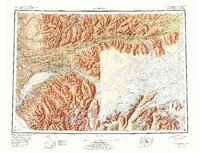 Anchorage 1951 topographic map thumbnail