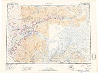Anchorage 1951 topographic map thumbnail