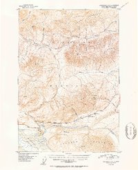 Anchorage D-2 1952 topographic map thumbnail
