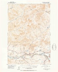 Anchorage D-3 1952 topographic map thumbnail