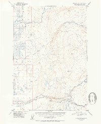 Anchorage D-8 1952 topographic map thumbnail