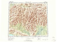Baird Mountains 1956 topographic map thumbnail