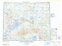 Bendeleben 1964 topographic map thumbnail