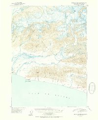Bering Glacier A-4 1951 topographic map preview