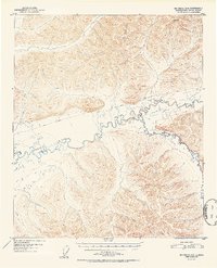 Big Delta D-6 1952 topographic map preview