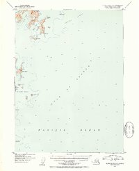 Blying Sound C-7 1952 topographic map thumbnail