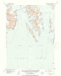 Blying Sound C-8 1952 topographic map thumbnail