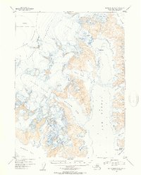 Blying Sound D-8 1953 topographic map thumbnail