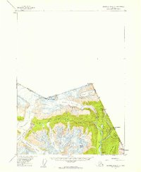 Bradfield Canal A-1 1955 topographic map thumbnail