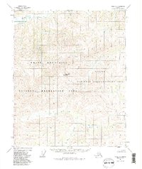 Circle C-6 1951 topographic map preview