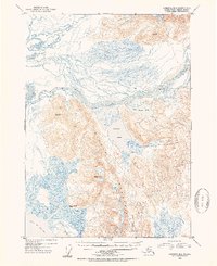 Cordova B-2 1953 topographic map thumbnail