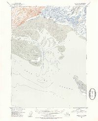 Cordova B-5 1953 topographic map thumbnail