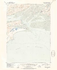 Cordova B-6 1953 topographic map thumbnail