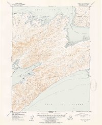 Cordova B-7 1953 topographic map thumbnail