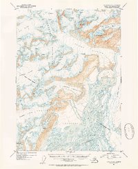 Cordova C-3 1953 topographic map thumbnail
