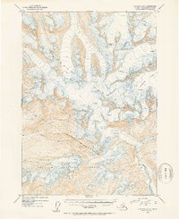 Cordova D-5 1953 topographic map thumbnail