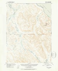 Craig D-3 1950 topographic map thumbnail
