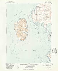Craig D-6 1951 topographic map thumbnail