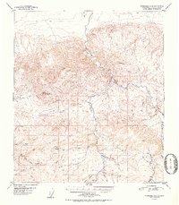 Fairbanks A-4 1952 topographic map thumbnail