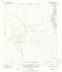 Fairbanks B-1 1951 topographic map thumbnail