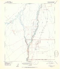Fairbanks B-5 1951 topographic map thumbnail