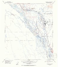 Fairbanks C-1 1952 topographic map thumbnail