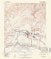 Fairbanks D-2 1952 topographic map thumbnail