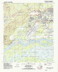 Fairbanks D-2 SW 1992 topographic map thumbnail