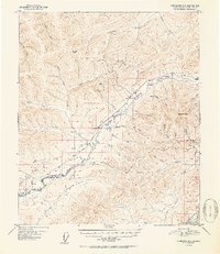 Fairbanks D-3 1952 topographic map thumbnail