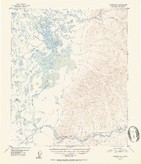Fairbanks D-4 1952 topographic map thumbnail